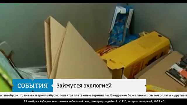 Займутся экологий